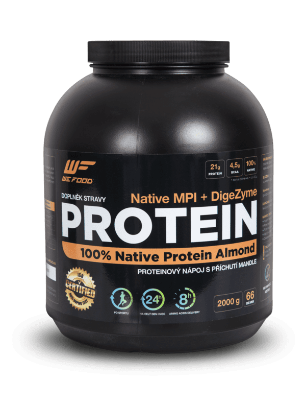 100% Natívny mliečny proteín + DigeZyme ochutený 2kg mandľa