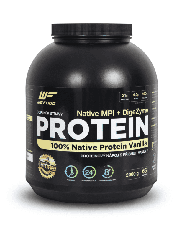 100% Natívny mliečny proteín + DigeZyme ochutený 2kg vanilka